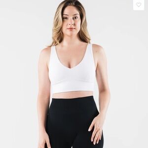 Alphalete Celeste Bra C/D cup white